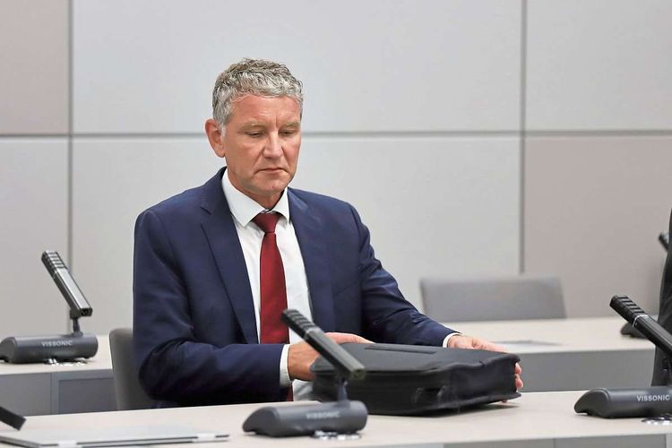 Björn Höcke im Gericht