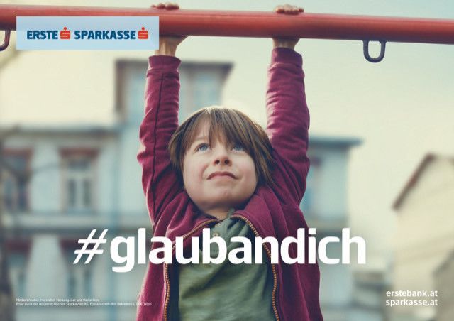 #glaubandich: Neue Kampagne von Jung von Matt/Donau für Erste Bank und