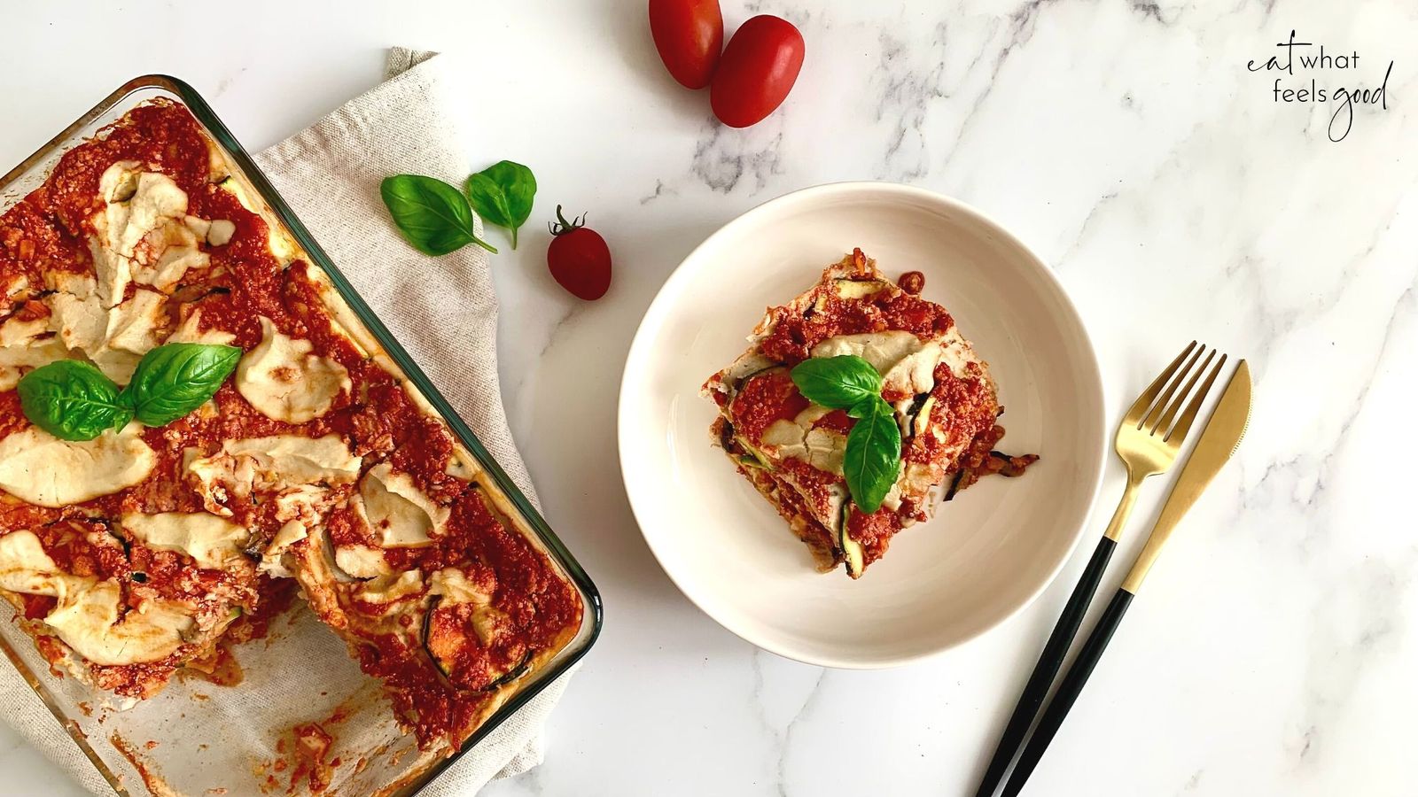 Rezept für Lasagne mit Linsenbolognese - Blog: Auf pflanzlich – Rezepte ...