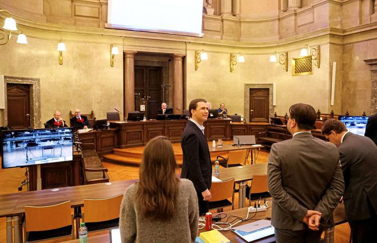 Sebastian Kurz im Gerichtssaal