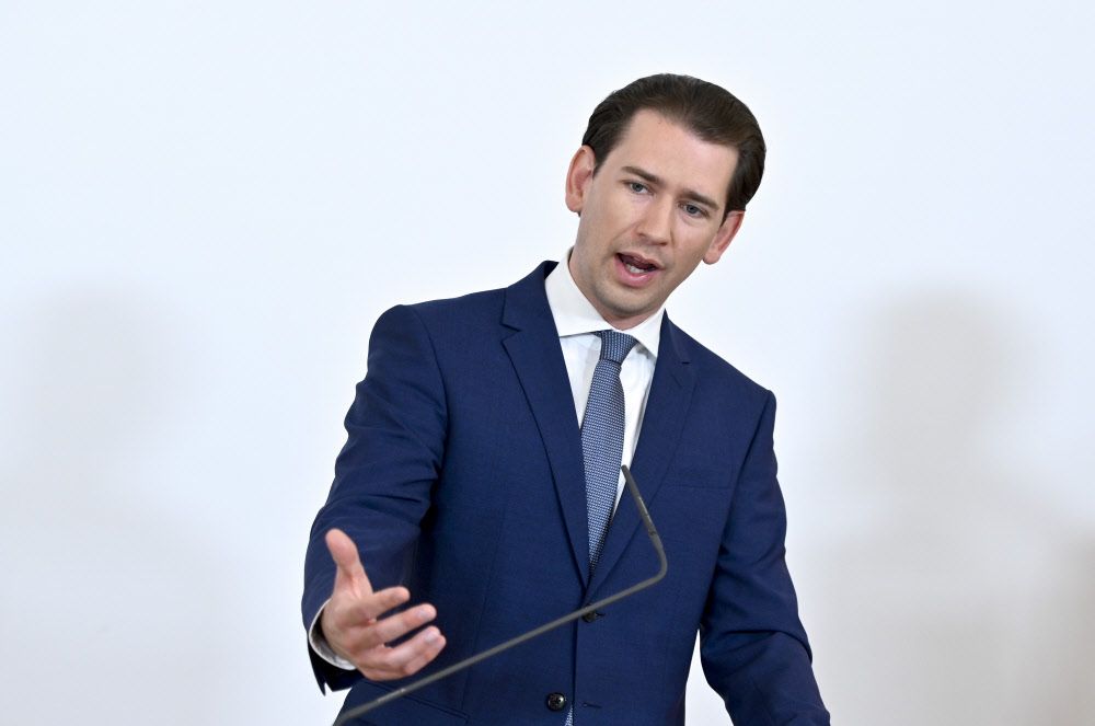 Kurz will auch bei Anklage im Amt bleiben und verteidigt KlimaSager