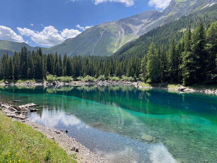 Am Obernberger See in Tirol