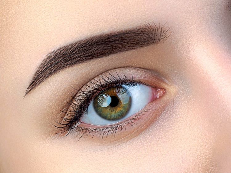 Wie findet man die richtige Augenbrauenfarbe?