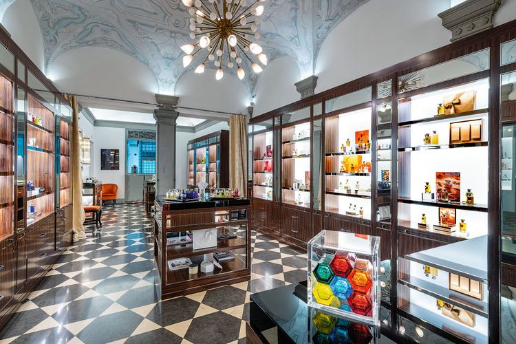 Lorenzo Villoresi flagship store in Florence, Italy