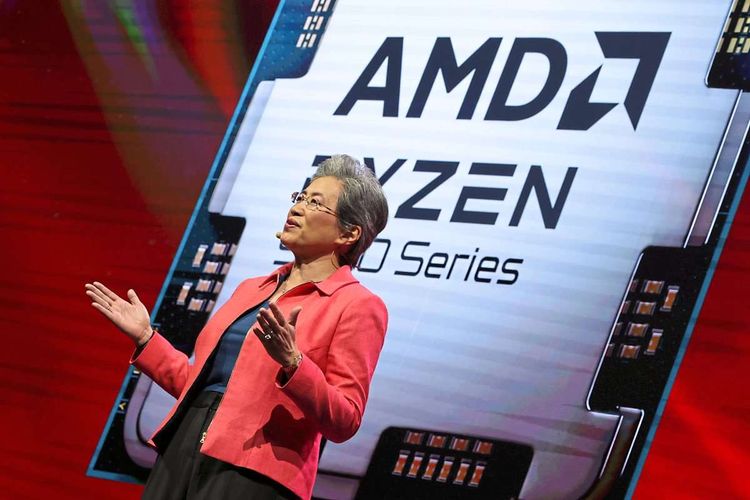 Das Bild zeigt AMD CEO Lisa Su