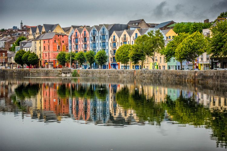 Hat eine spezielle Lage am River Lee: Die irische Stadt Cork.