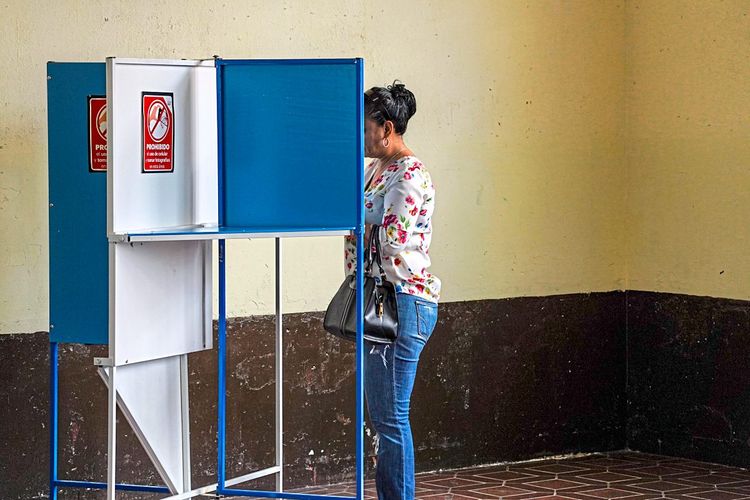 Wahllokal Guatemala