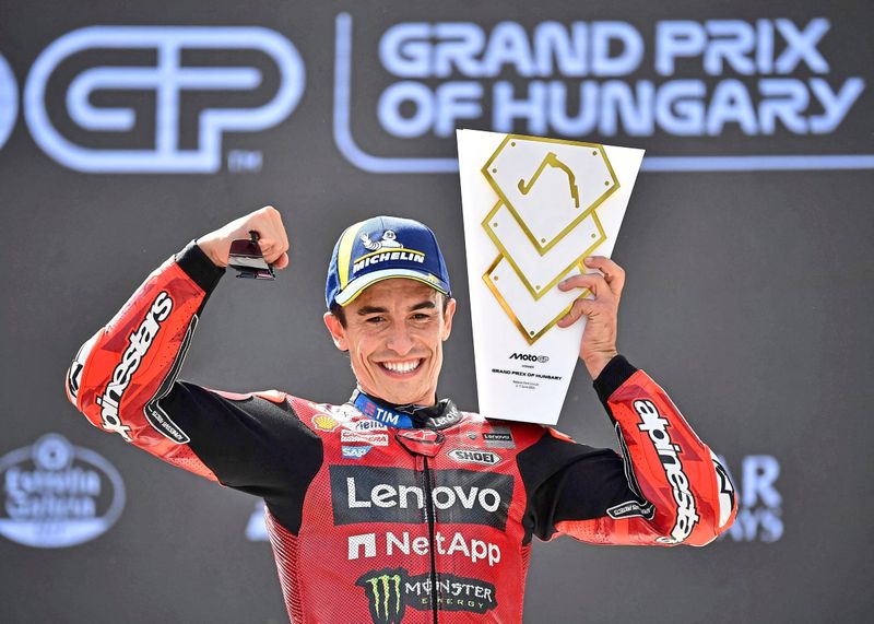 Marc Marquez feiert ersten MotoGP-Sieg in Ungarn und 100. WM