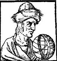 Giovanni Bianchini mit einem Astrolabium