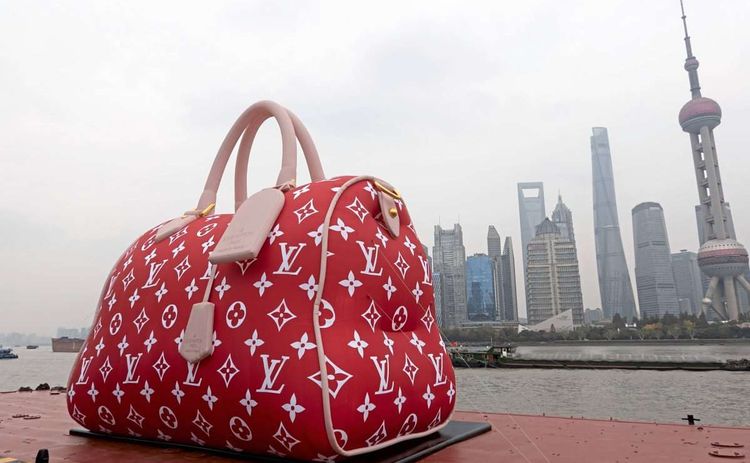 Louis Vuitton Handtasche in Shanghai 