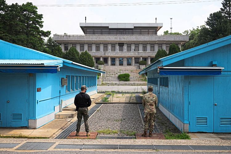 Die entmilitarisierte Zone zwischen Nord- und Südkorea